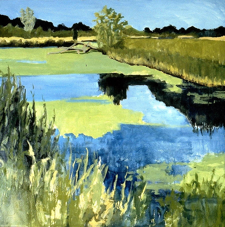 Watermeadow, 42 x 42 inches, Sold