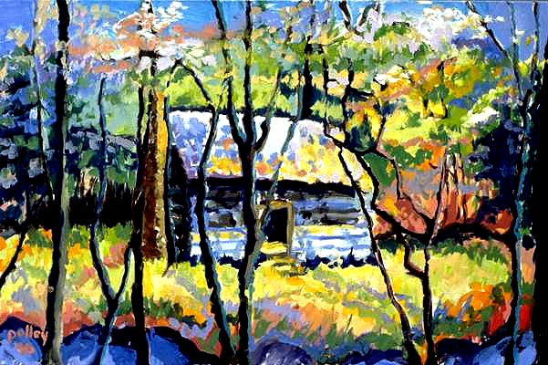 Cabin I, 54 x 36 inches