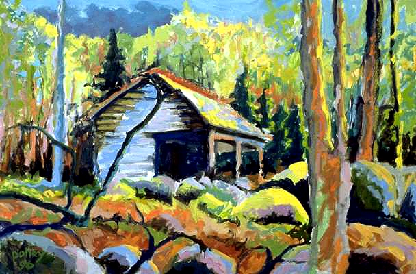 Cabin III, 54 x 36 inches